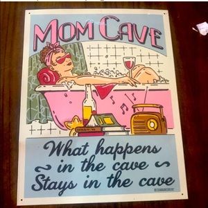 - Vintage look metal sign